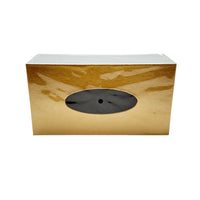 Orchid Brown Tissue Box