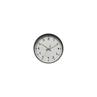 Orchid Black Arabic Numbers Wall Clock 30 cm