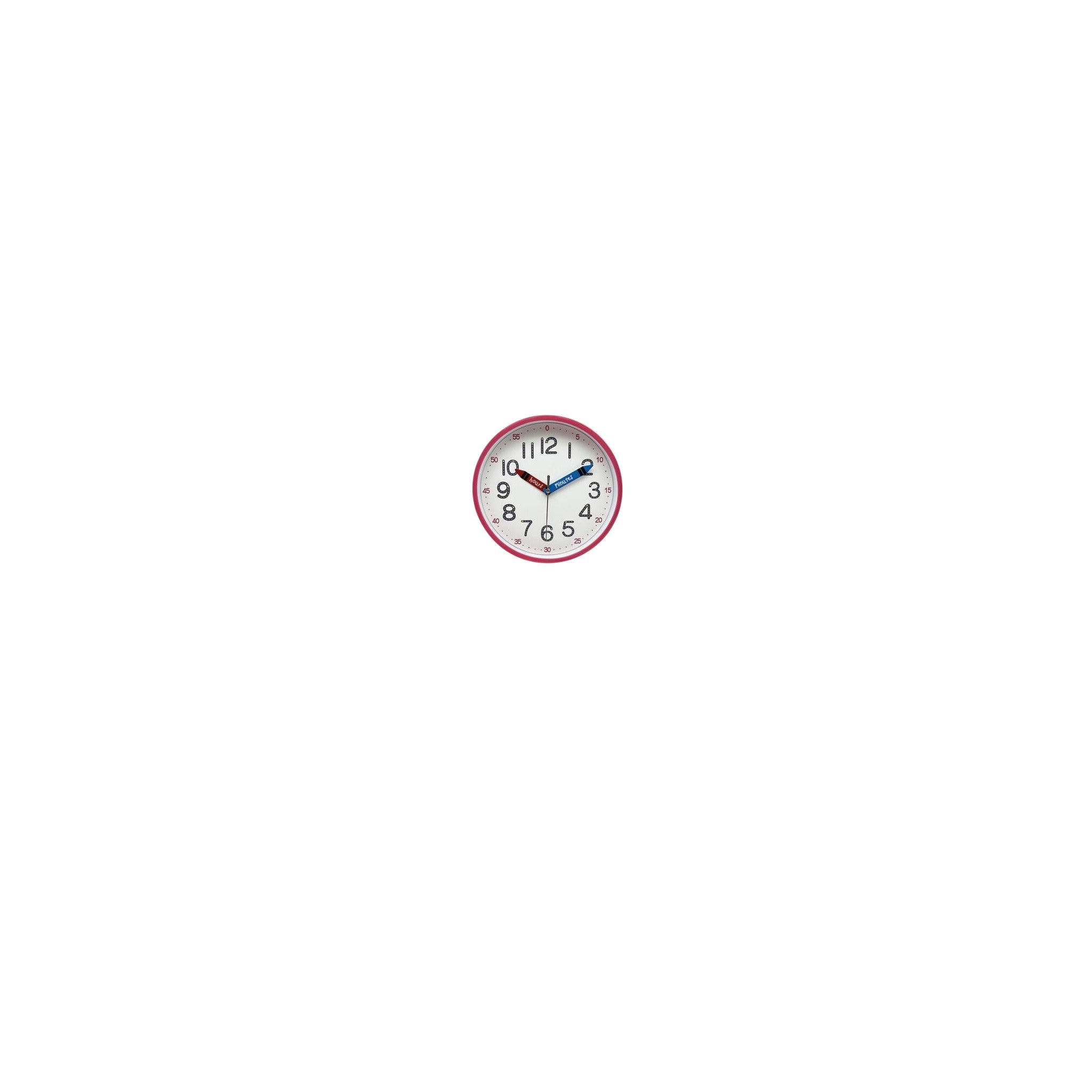 Orchid Red Kids Wall Clock 25 cm