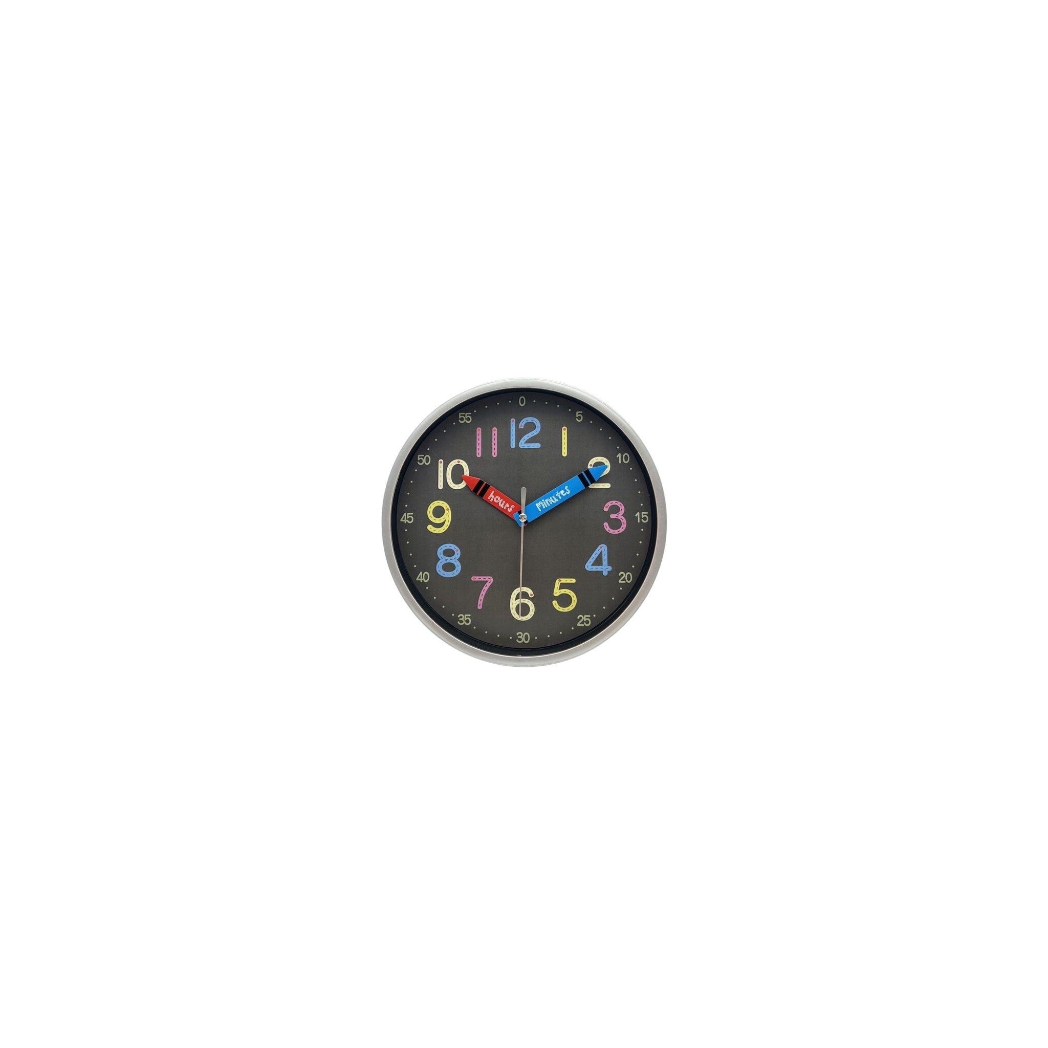 Orchid Red Kids Wall Clock 25 cm