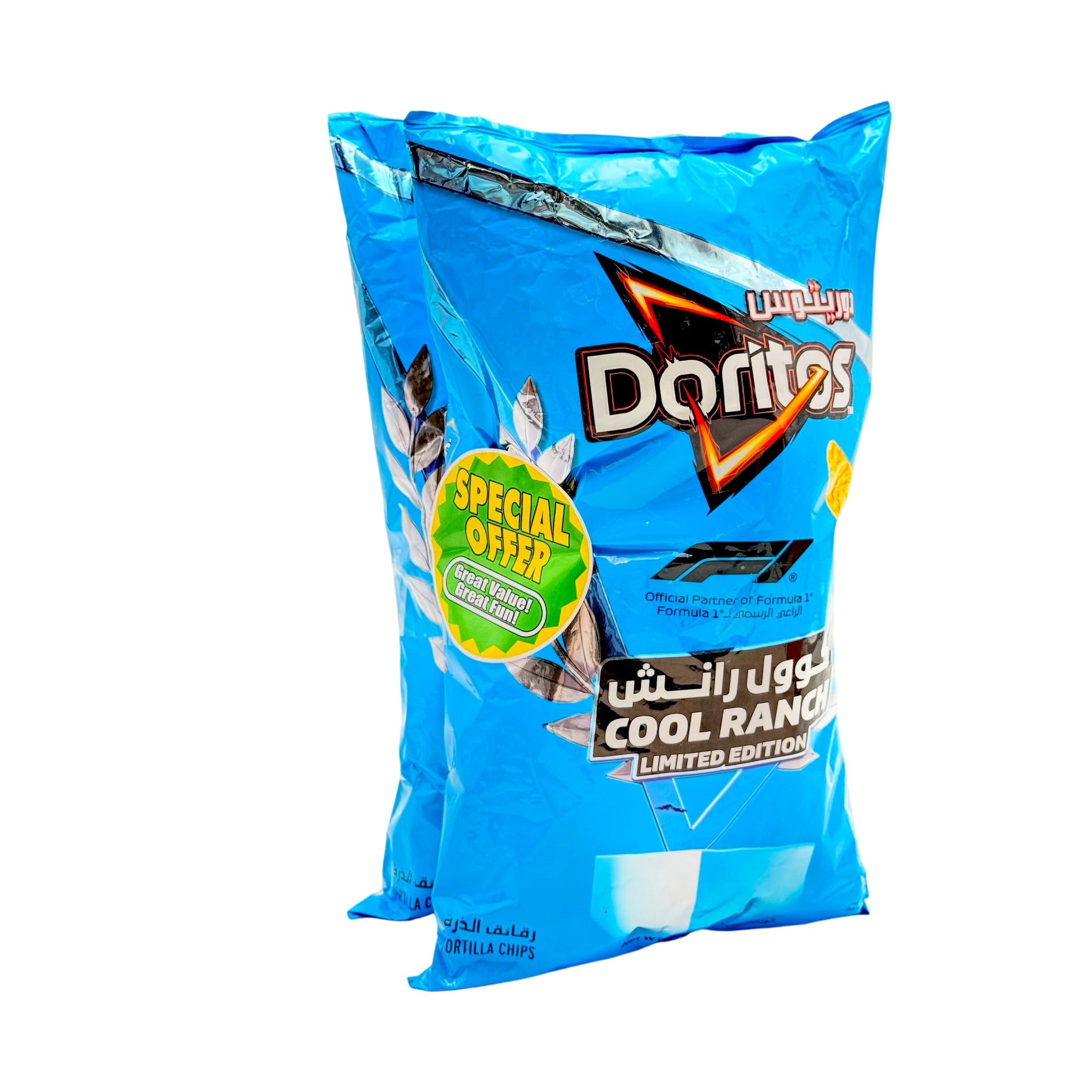 Doritos Chilli Cheese Cool Ranch Twin Pack 2x180 gm