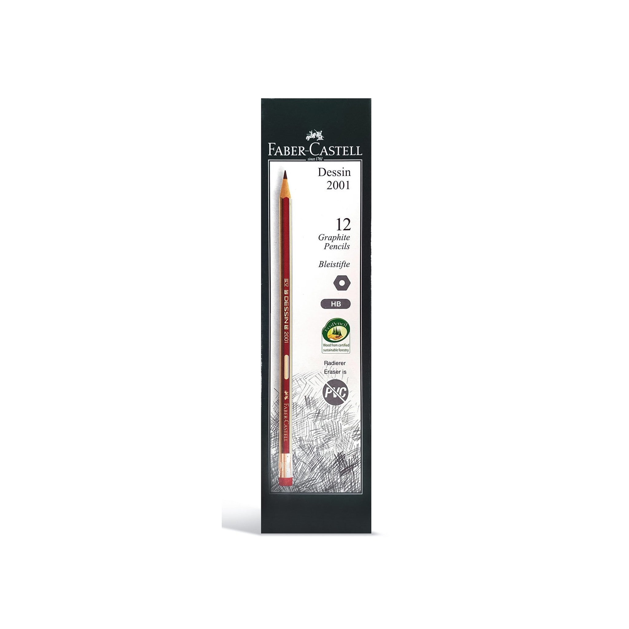 FC DESSIN GRAPHITE PENCIL HB WITH RT 12PC