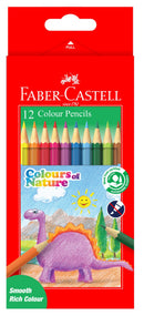 FABER-CASTELL CON COLOUR PENCILS 12 COLOUR
