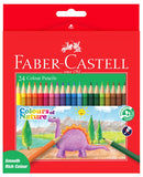 FABER-CASTELL CON COLOUR PENCILS 24 COLOUR