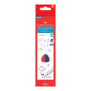 FABER-CASTELL FC JUNIOR TRIANGULAR  GRAPHITE PENCIL 2B 12PC