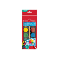FABER-CASTELL WATERCOLORS 12 COLOR 30MM
