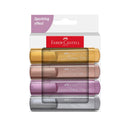 Faber-Castell Highlighter - 4 Piece Set (Metallic Assorted)