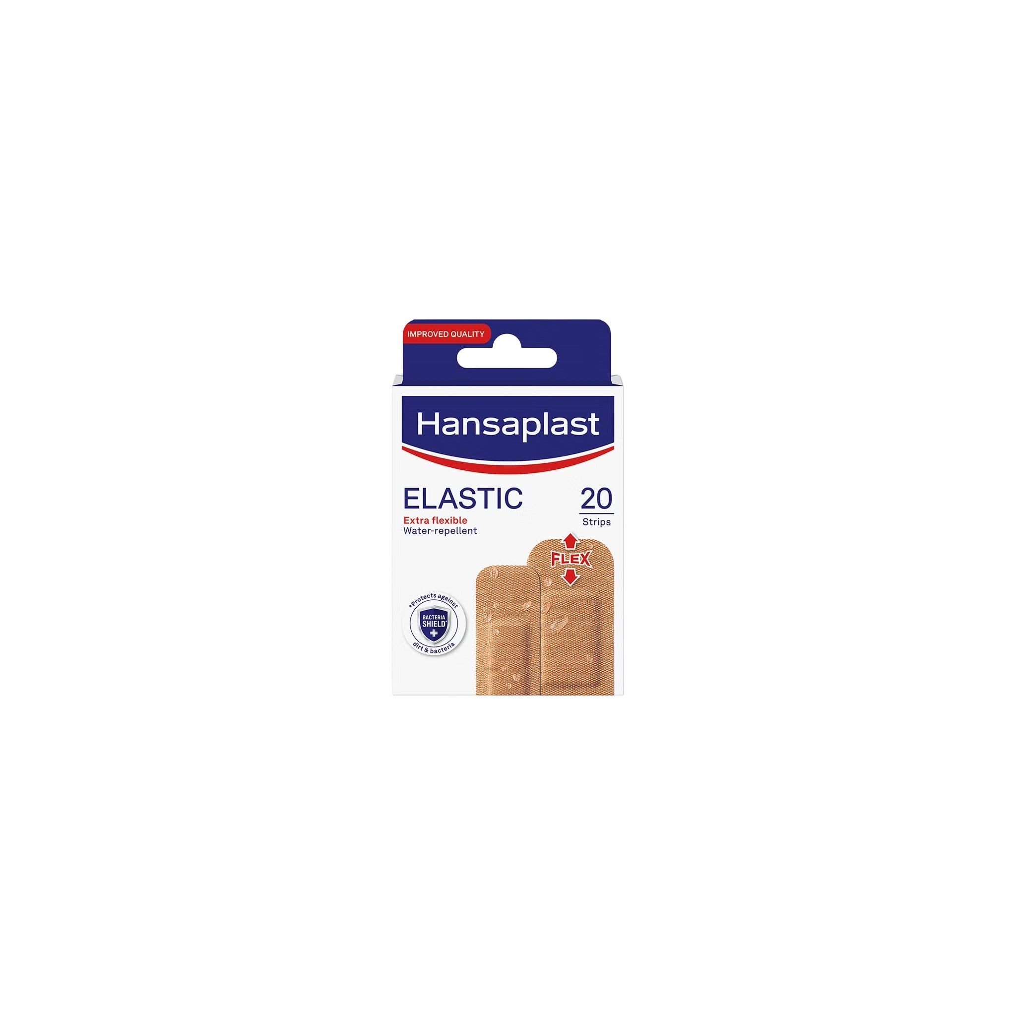 Hansaplast Elastic 2 Size Strips 20 Pcs