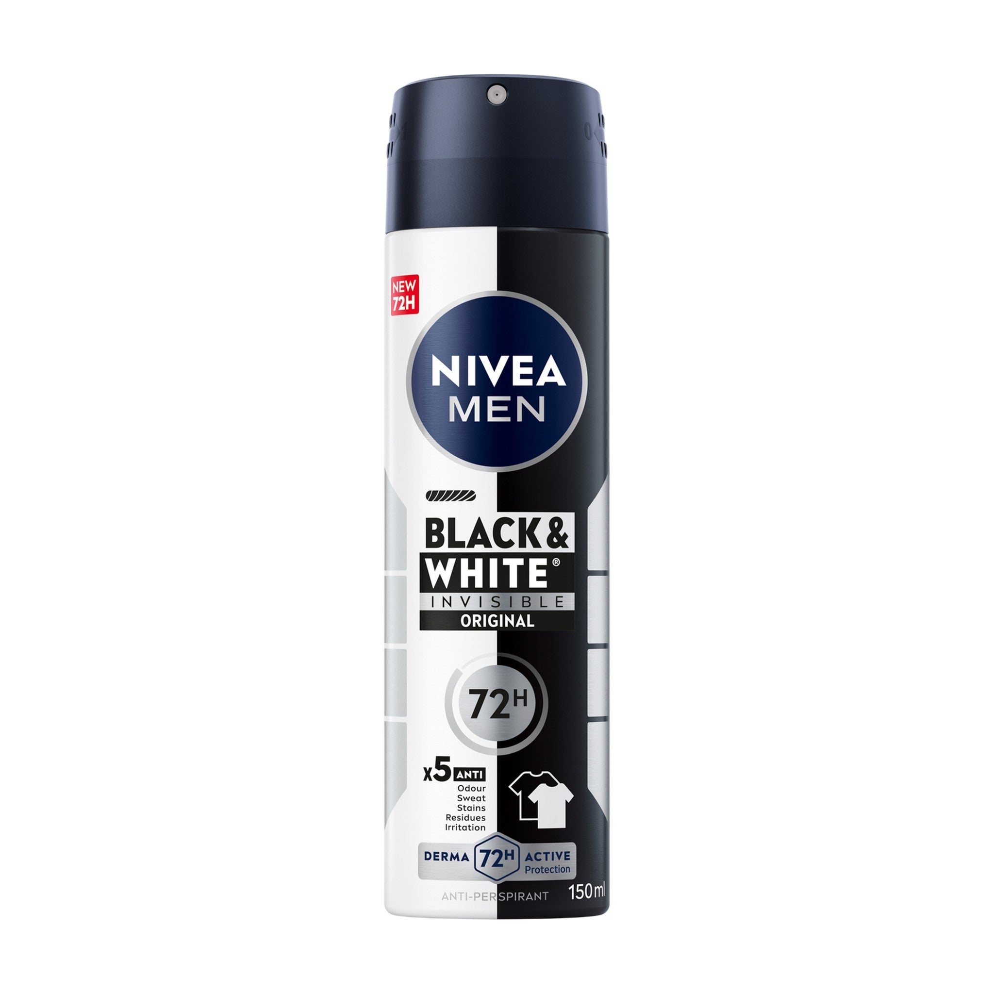 Nivea Men Deodorant Spray Black & White Original 150 ml