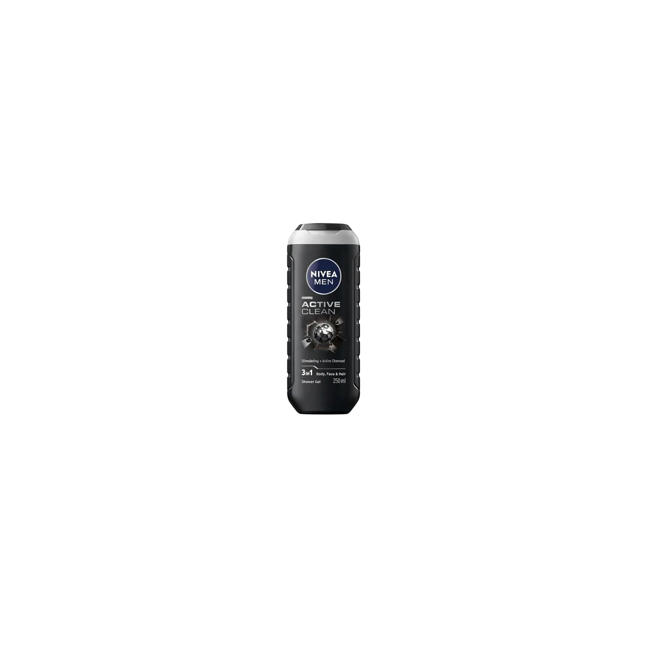 Nivea Men Shower Gel Active Clean Charcoal 250 ml