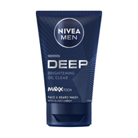 Nivea Men Deep Face & Beard Wash 100 ml