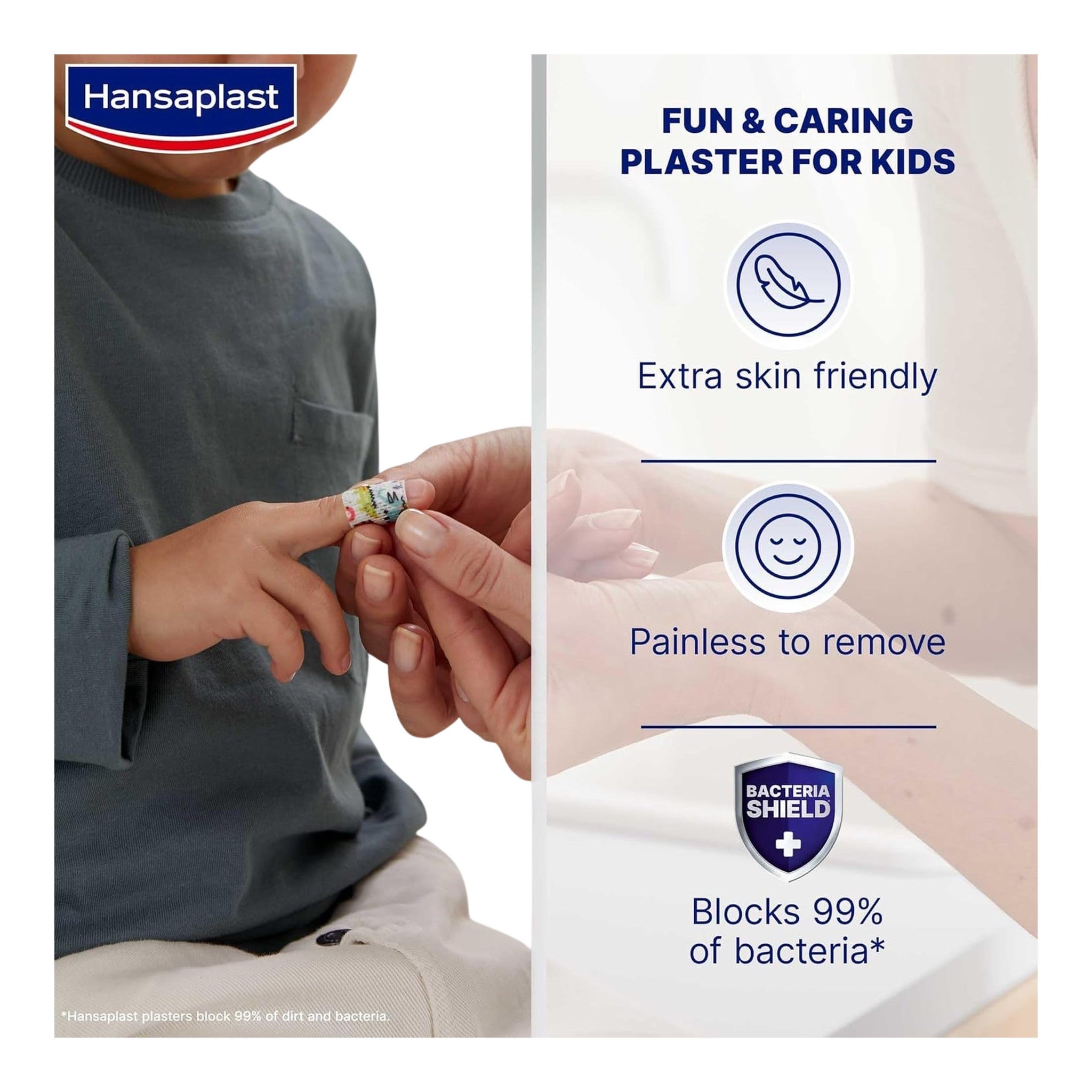 Hansaplast Sensitive Kids Strips 20 Pcs