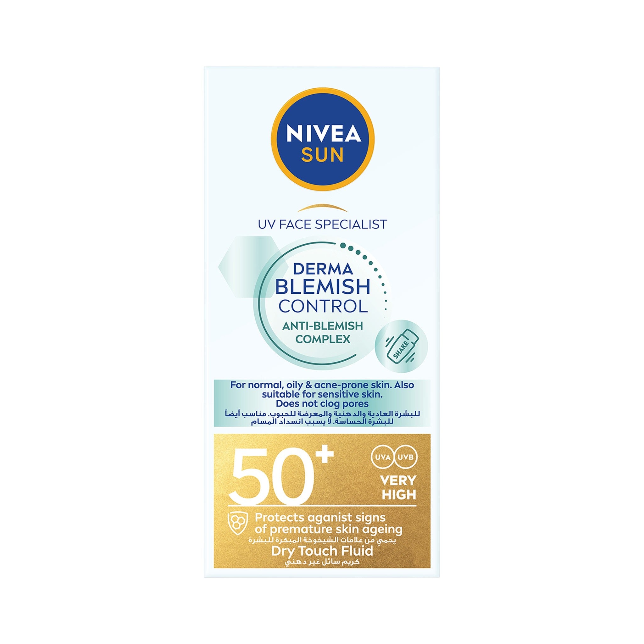 Nivea Sun UV Derma Skin Clear 50 ml