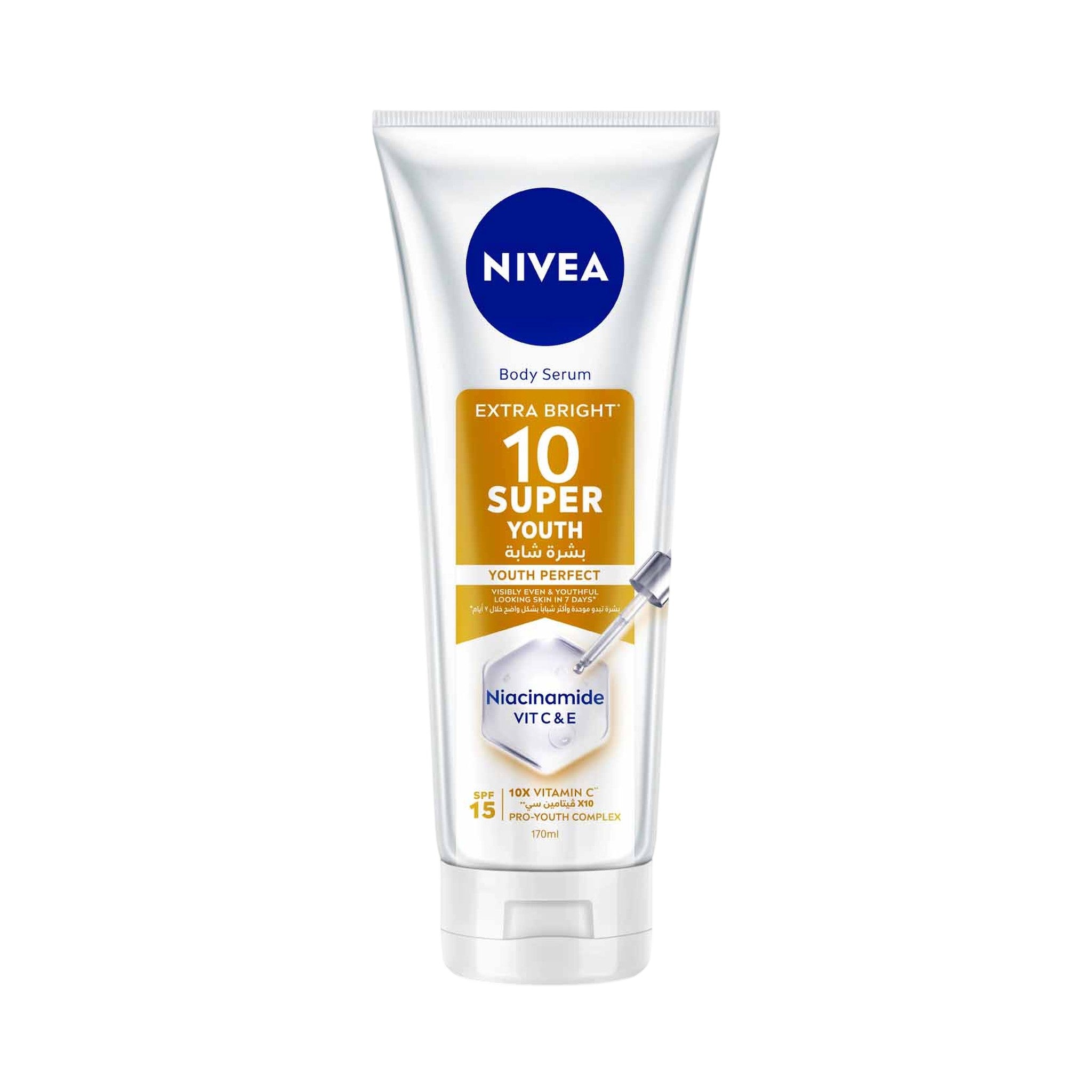 Nivea Body Super10 Extra Bright Youth 170 ml