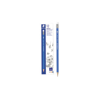 Staedtler Noris Pencil with Rubber Tip - 12 Piece