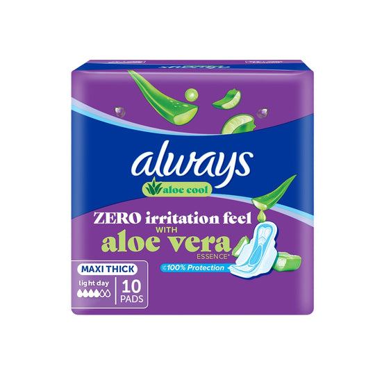 Always Maxi Thick Aloe Long 10 Pcs
