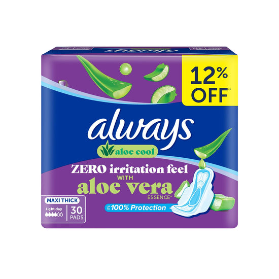 Always Maxi Thick Aloe 30 Pcs
