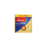 Vileda Allpurpose Cloth Mop 21 x 3.2 x 20 cm 6 pcs
