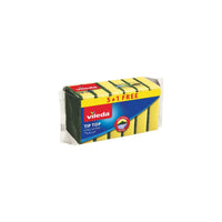 Vileda Tip Top Sponge Scrubber 9.5 x 7.5 x 18 cm 1 Pc