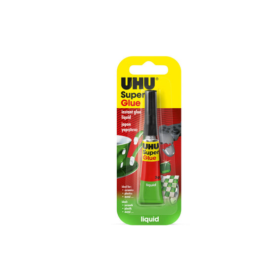Uhu Super Glue Liquid 3 gm Non Electronic