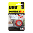 UHU DOUBLEFIX INVISIBLE MOUNTING TAPE  1,5 M 75KG (INDOOR / OUTDOOR)