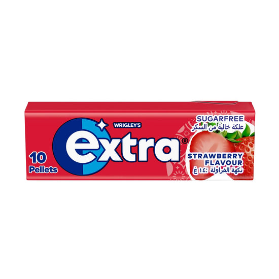 Extra OTC Strawberry Chewing Gum 14 gm