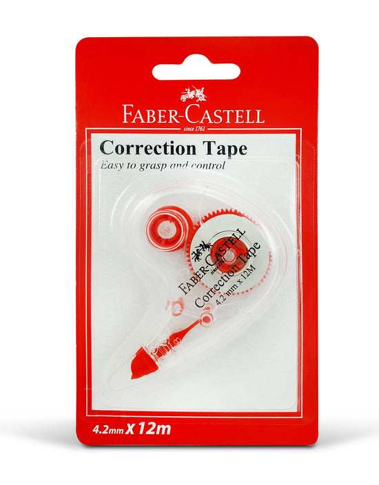 FABER-CASTELL CORRECTION TAPE 4.2MM X 12M