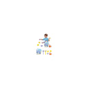 Disney Stitch Beach Bucket Plastic Blue 28 CM 5 Pcs 3+