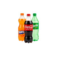 Coke Zero+Sprite+Fanta Carbonated Drink 3x1.5 L