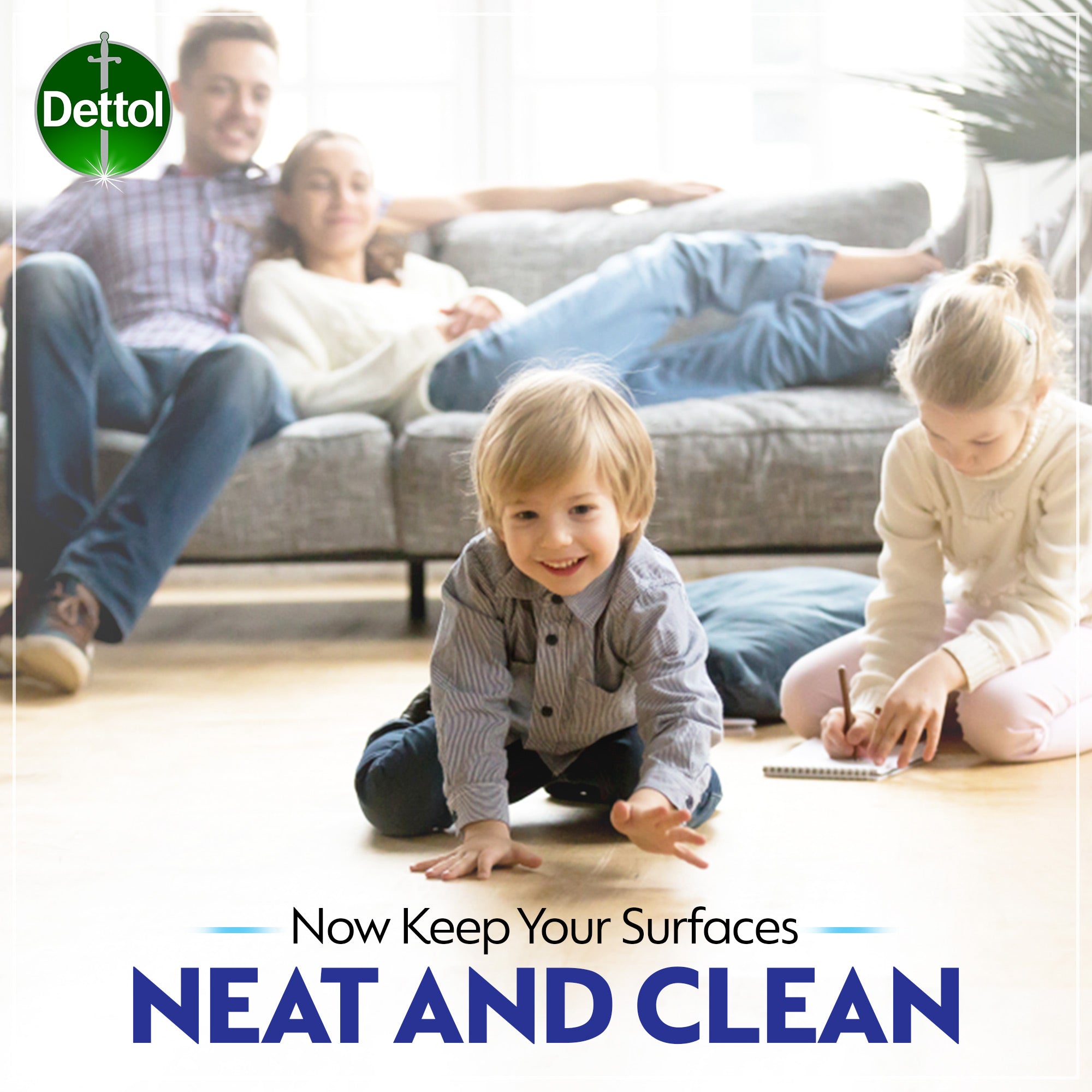 Dettol Antibacterial surface cleaner spray 500ml