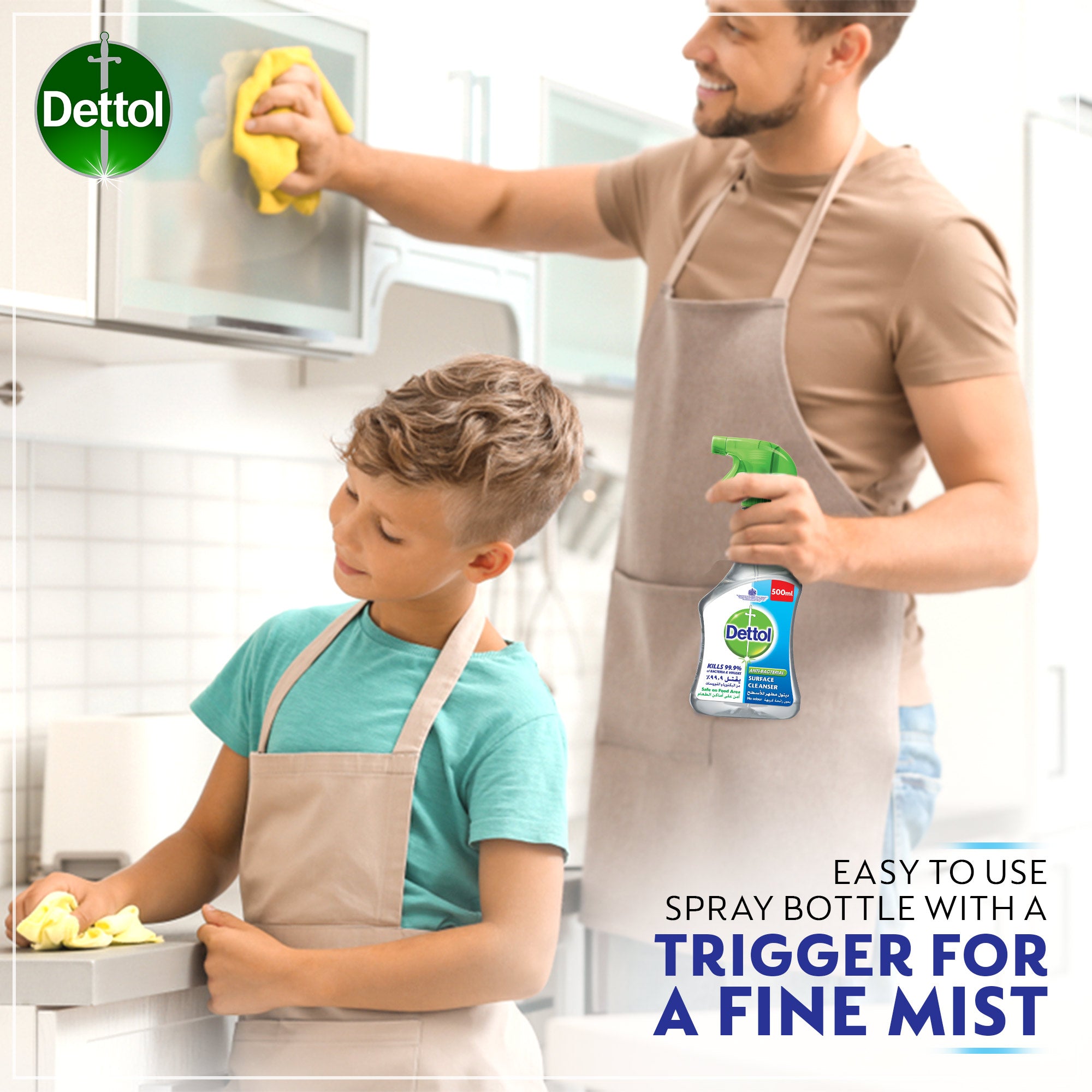 Dettol Antibacterial surface cleaner spray 500ml