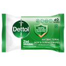 Dettol Original Anti-Bacterial Skin and Surface Wipes 40 pcs