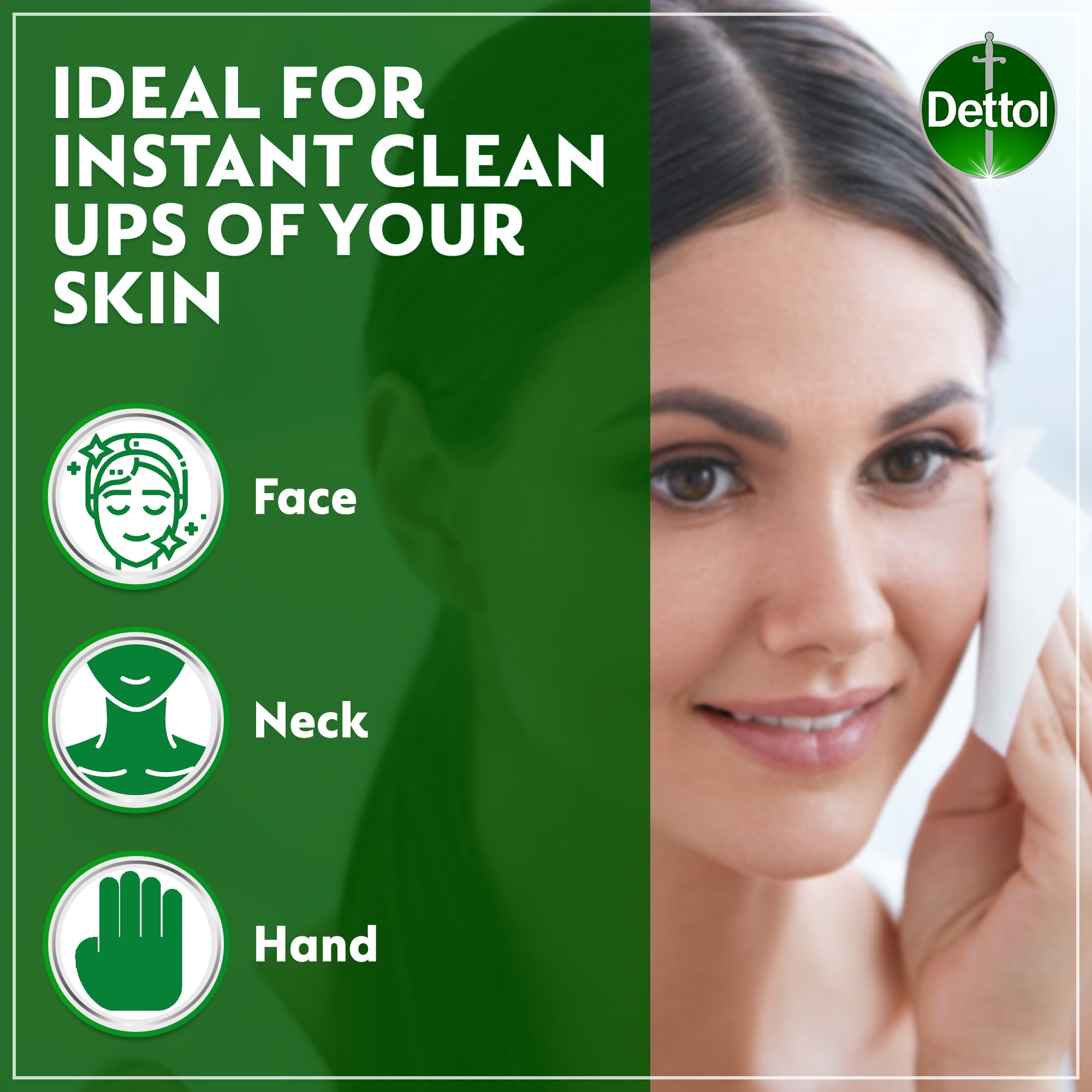 Dettol Original Anti-Bacterial Skin and Surface Wipes 40 pcs