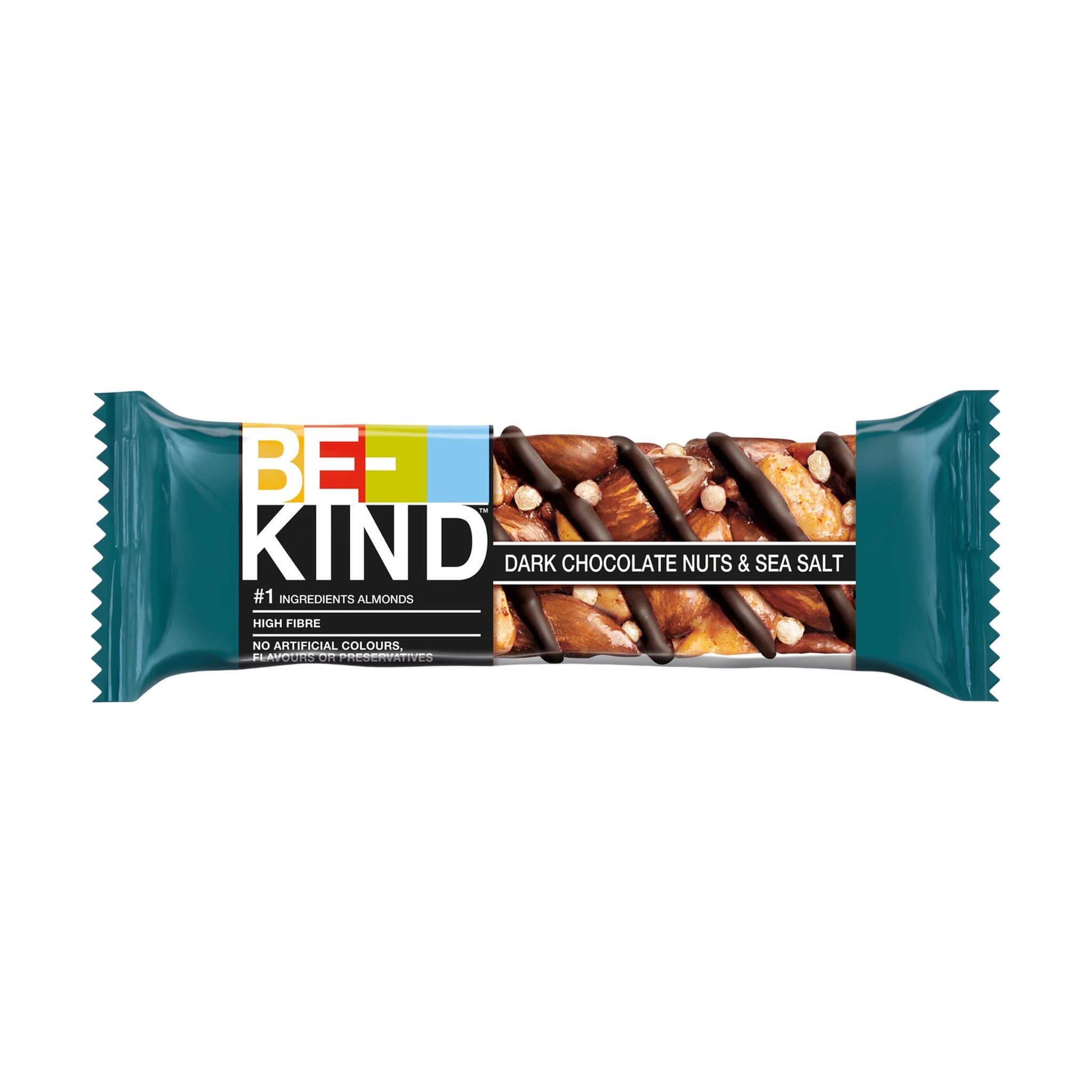 BeKind Dark Chocolate Nuts & Sea Salt Bar 40 gm