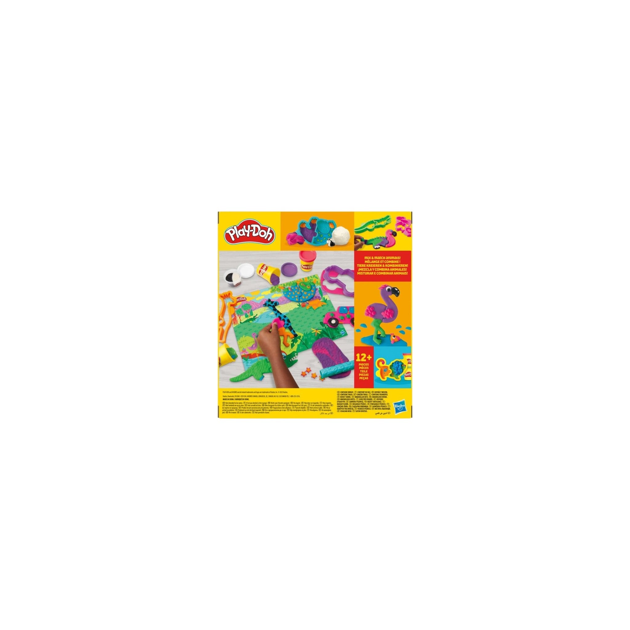 Play-Doh Wild Animals Toolset Dough
