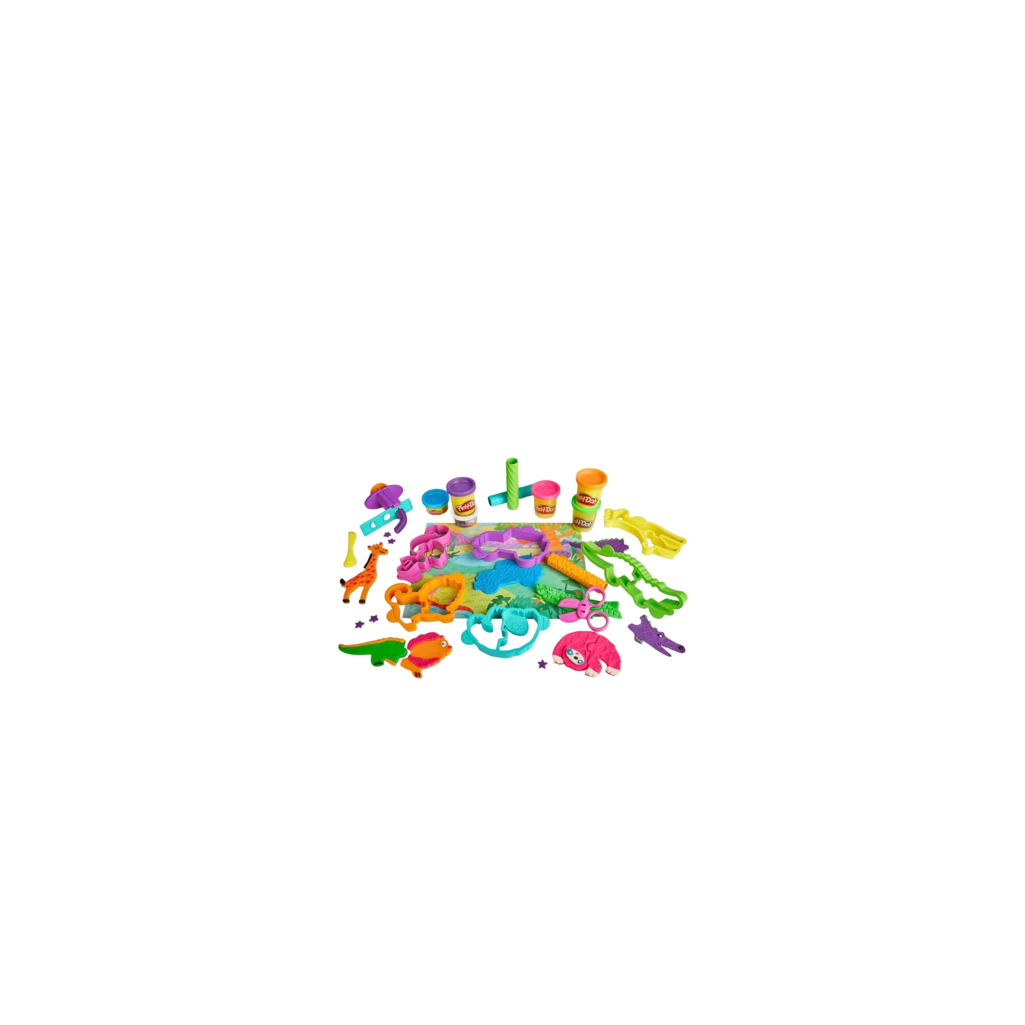Play-Doh Wild Animals Toolset Dough
