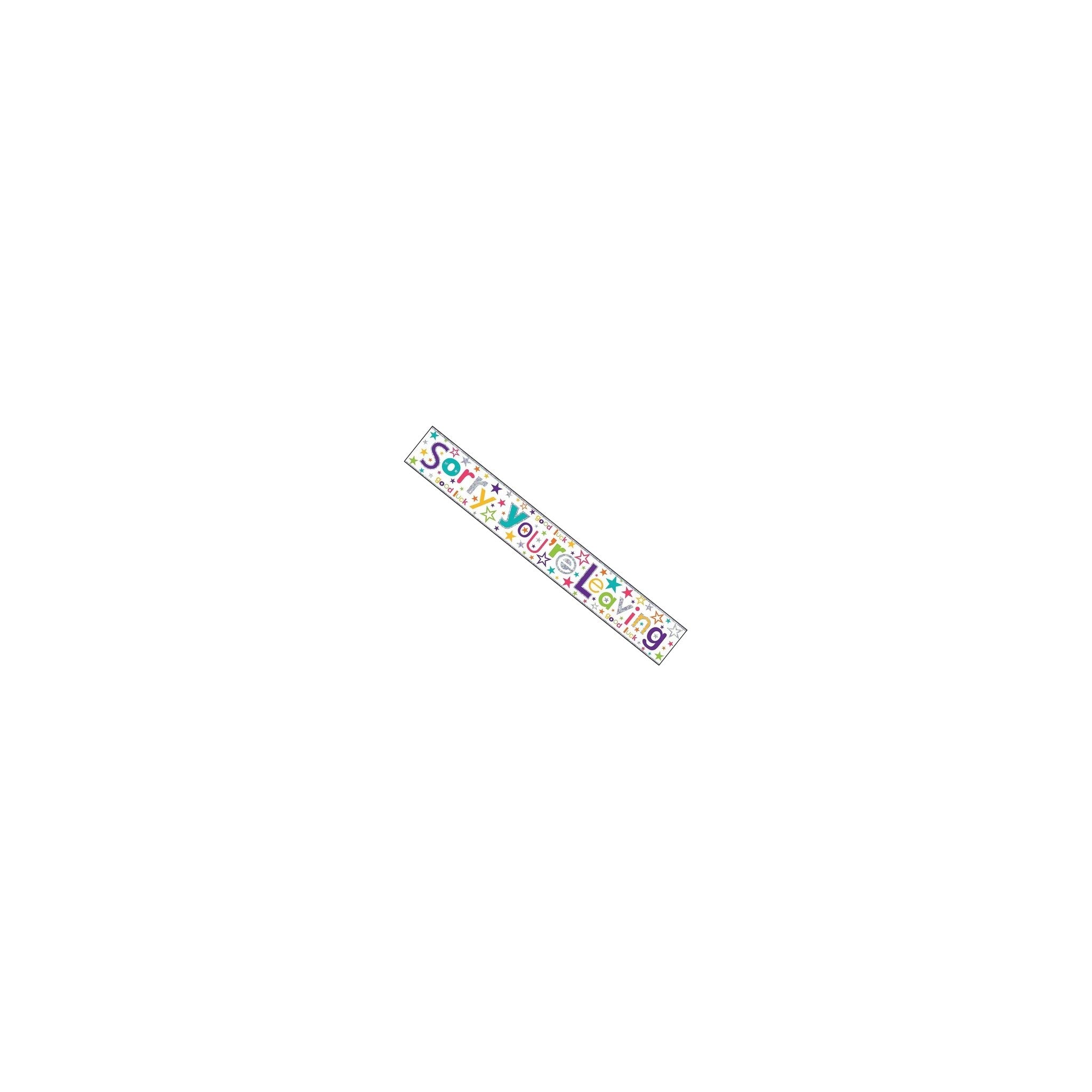 Wall Foil Good Bye Sorry Youre Leaving Banner-2.5M