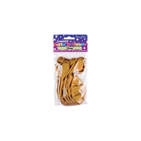 Satin Luxury Helium and Air Suitable(8 Pcs PK) 11Inch-Gold