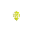 Happy Birthday Printed Balloons (10 Pcs PK) - Age 8