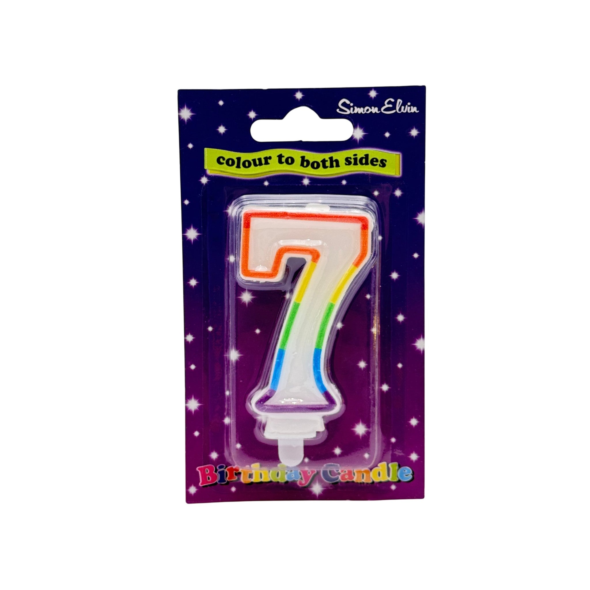 Birthday Candle - Number 7