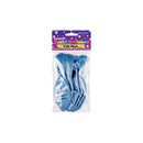 Satin Luxury Helium and Air Suitable(8 Pcs PK) 11Inch-Blue
