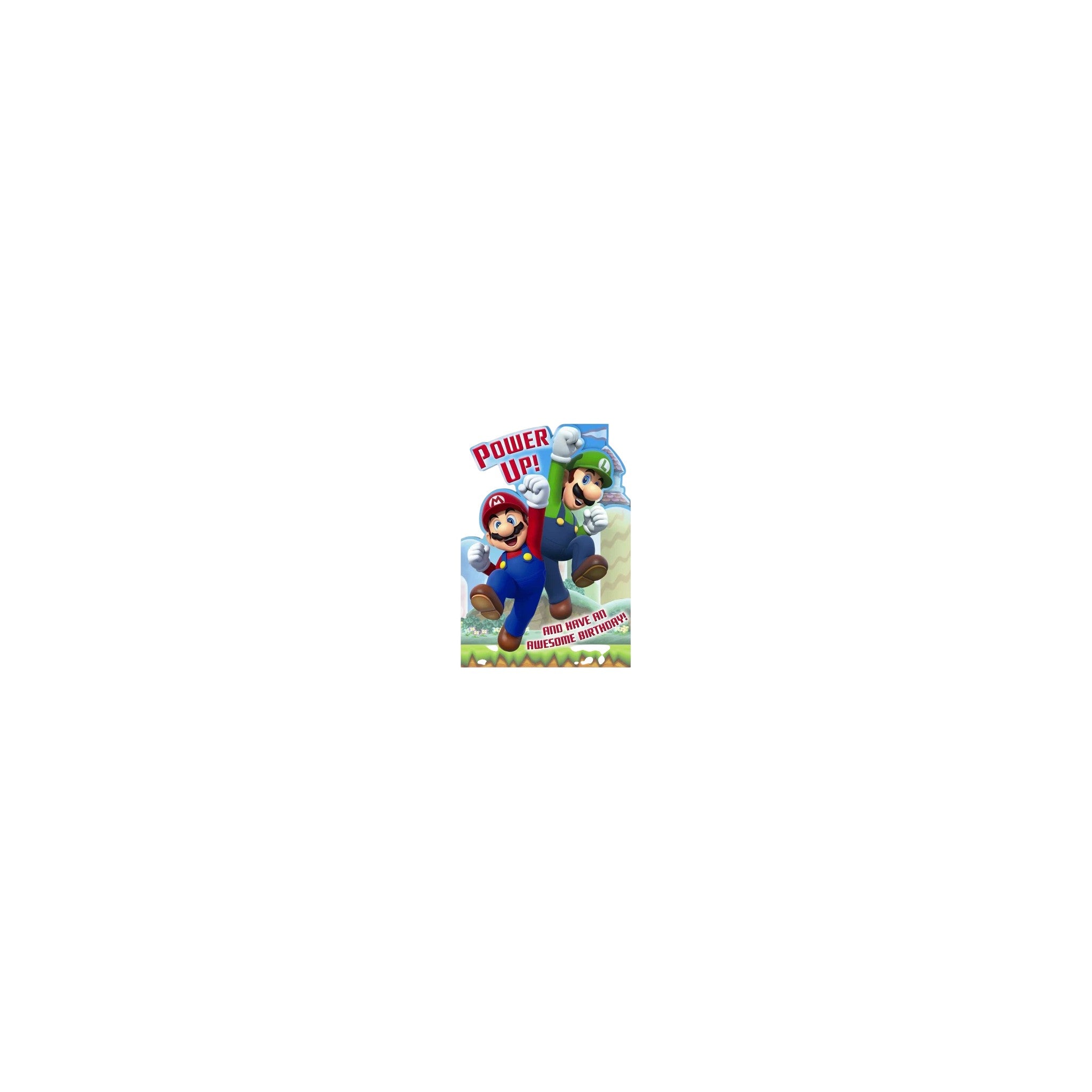 NINTENDO ED Birthday Boy Super Mario Power Up