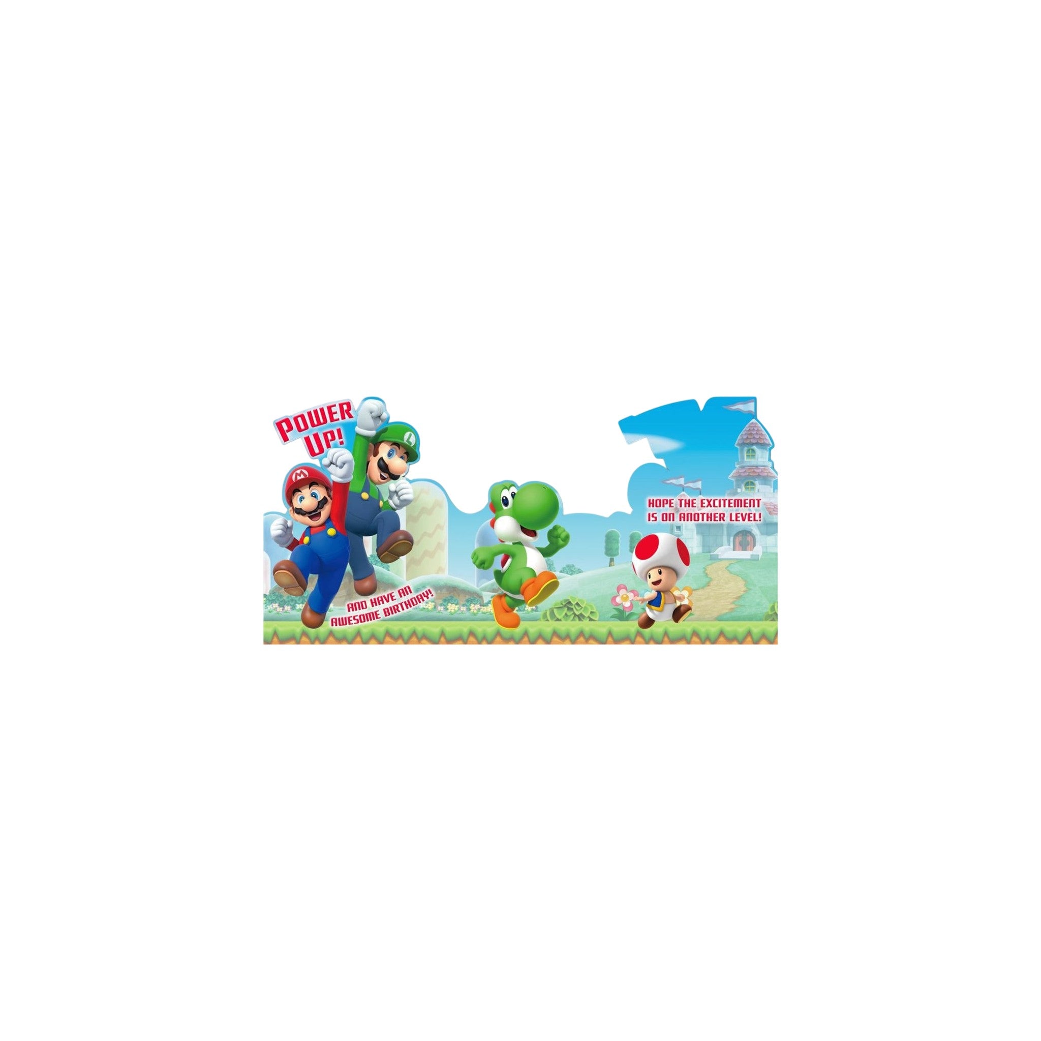 NINTENDO ED Birthday Boy Super Mario Power Up