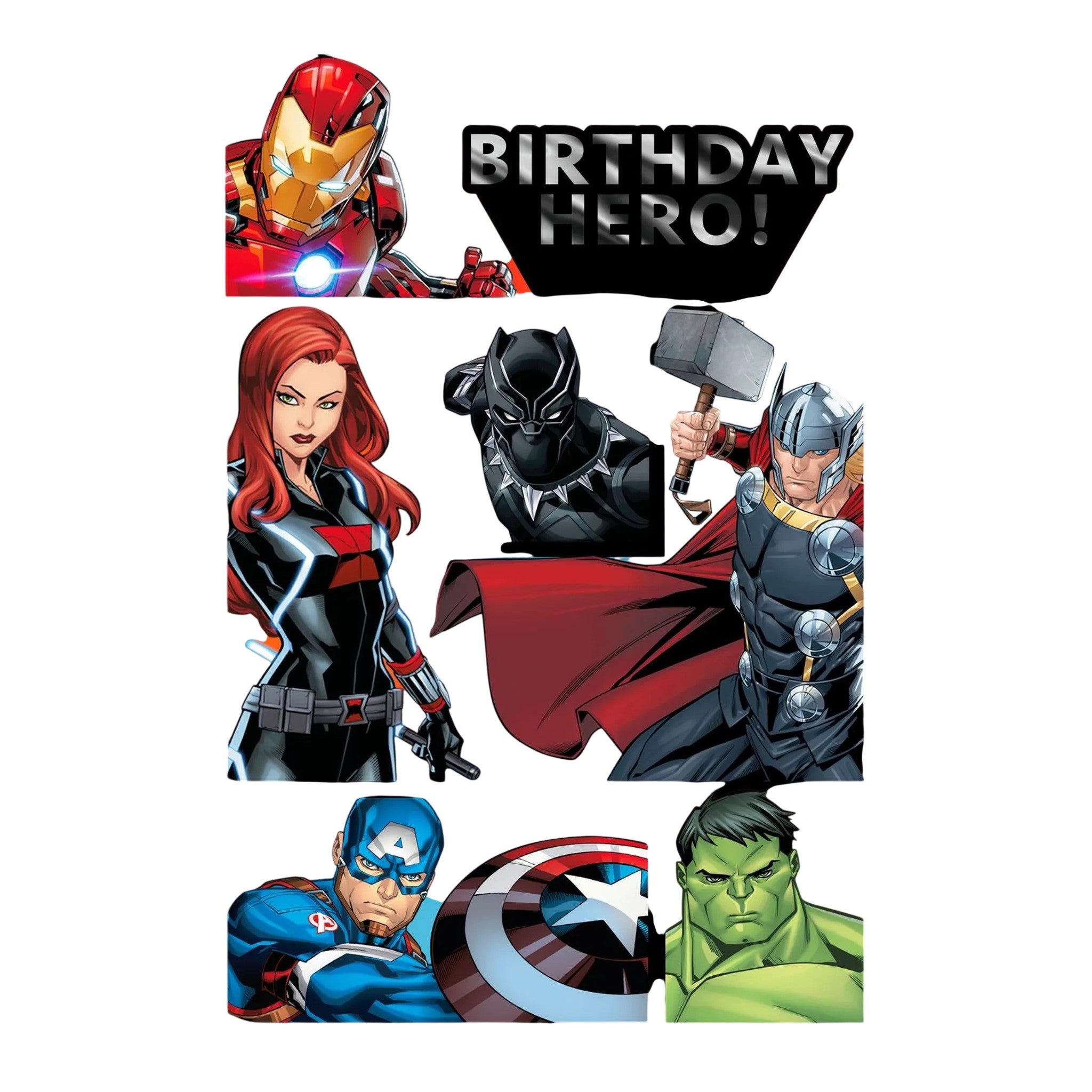 MARVEL ED Birthday Boy Avengers Hero