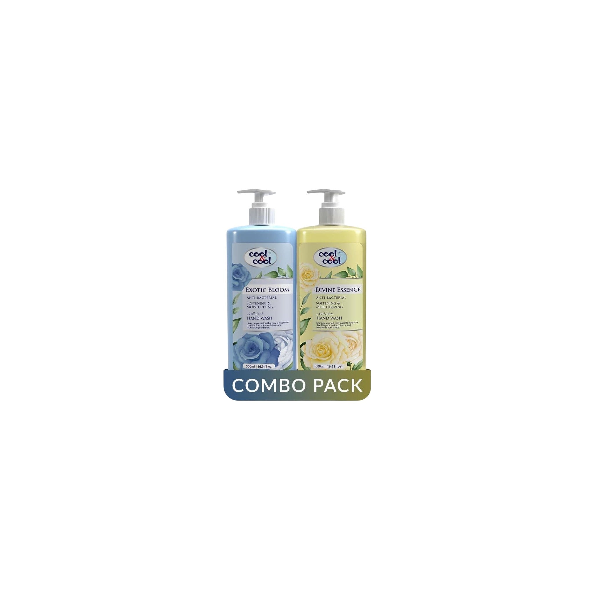 Hand Wash Divine Essence + Exotic Bloom 500ml X 2 Pack