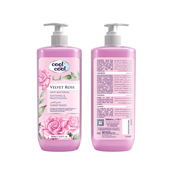 Cool & Cool Hand Wash Velvet Rose 500 ml