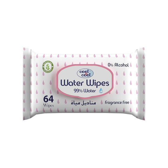 Cool & Cool 99% Water Content Baby Wipes Ultra 64 Pcs