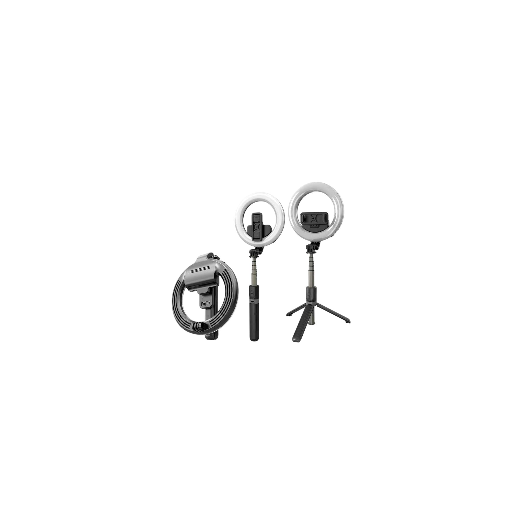 Ring Light Foldable Wireless Selfie Stick Tripod