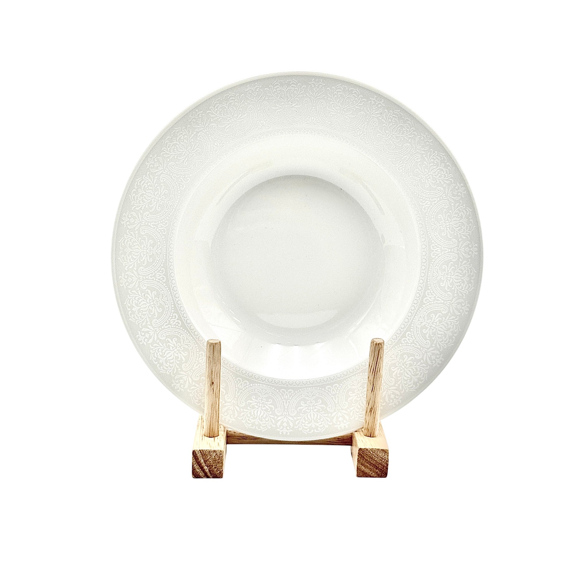 Orion Soup Plate Porcelain New Bone Ivory 22 CM 1 Pcs