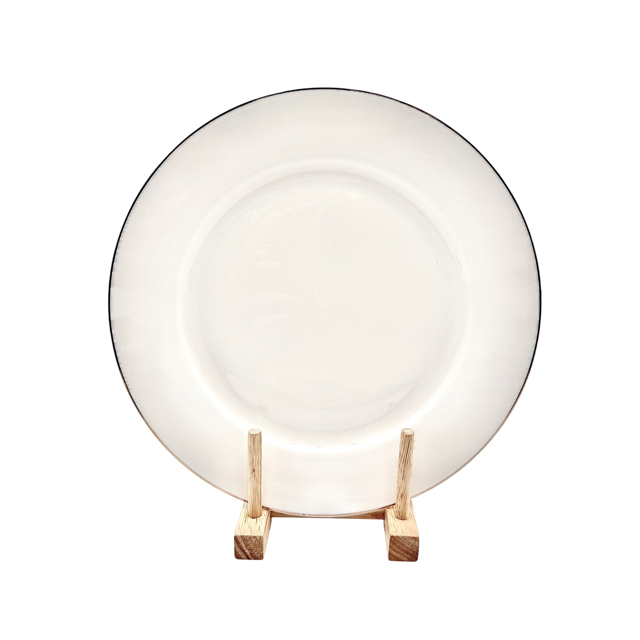 Elara Dinner Plate Porcelain New Bone Ivory 27 CM 1 Pcs
